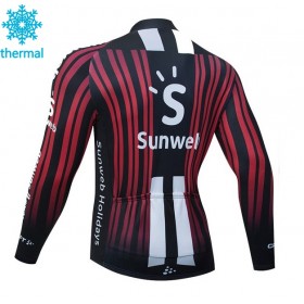 Radtrikot kurzarm 2020 Team Sunweb Winter Thermal Fleece N003